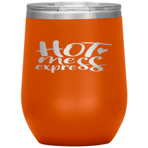 Hot Mess Express Wine Tumbler 12oz